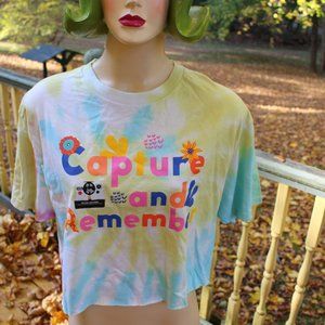 New Poloroid T Shirt Vintage Poloroid Camera Capture and Remember Sz L